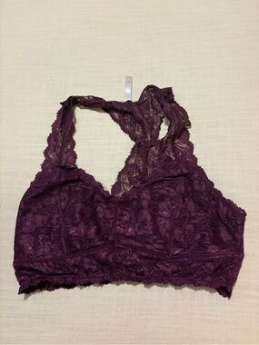 Plum Lace Bralette